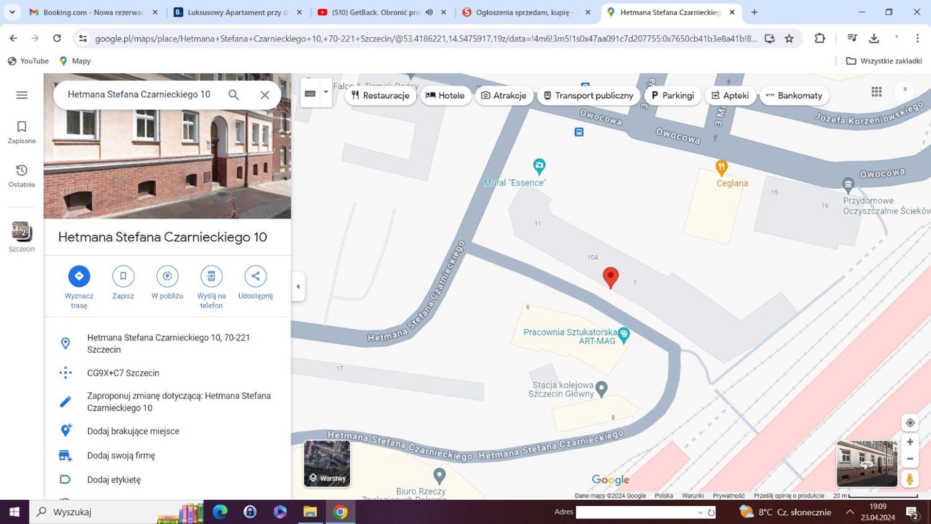 Luksusowy Apartament Przy Dworcu Szczecin Exterior foto